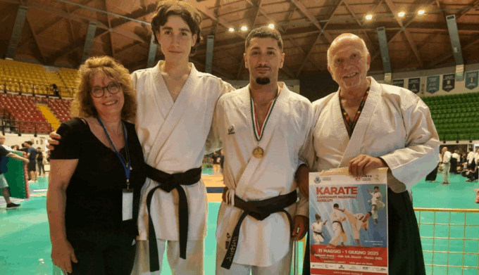 San Raffaele Cimena, Giuseppe Cannizzo campione italiano di karate