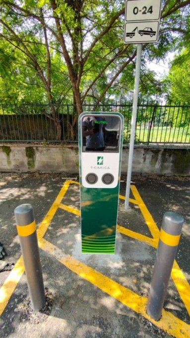 Mobilità sostenibile: a Settimo due nuove stazioni di ricarica
