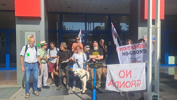 Presidio dei NoGronda-NoTangEst a Torino: “No a decisioni calate dall’alto”