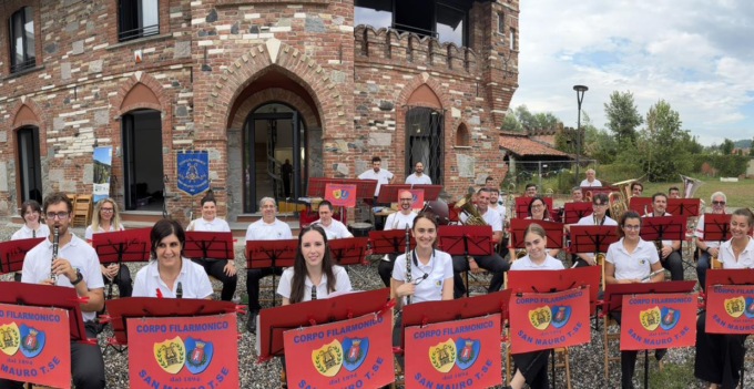 Una sinfonia di emozioni al Castelletto con la Banda filarmonica di San Mauro