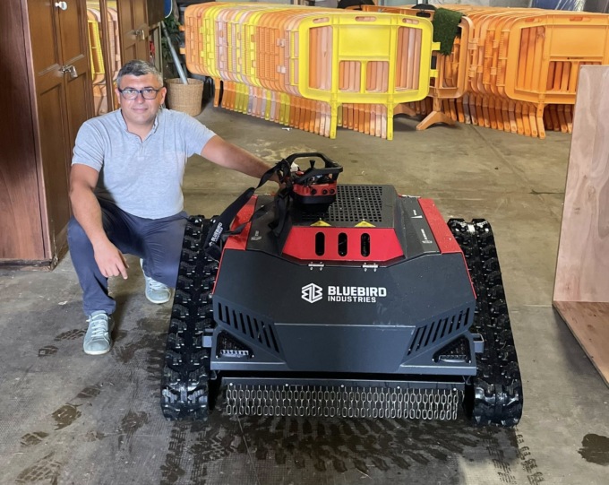 Per il taglio dell’erba adesso c’è il robot