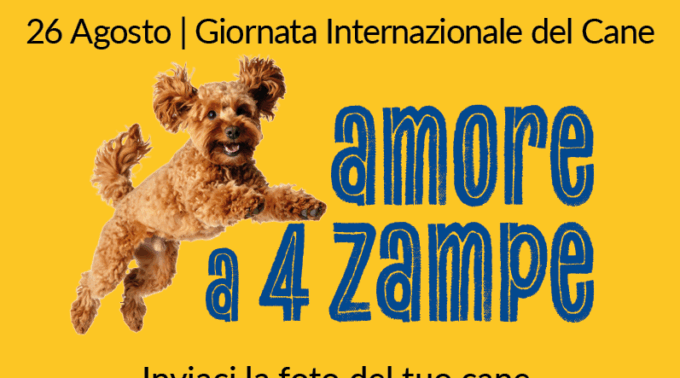Giornata del cane: mandaci la foto del tuo amico Fido e la pubblicheremo sul giornale