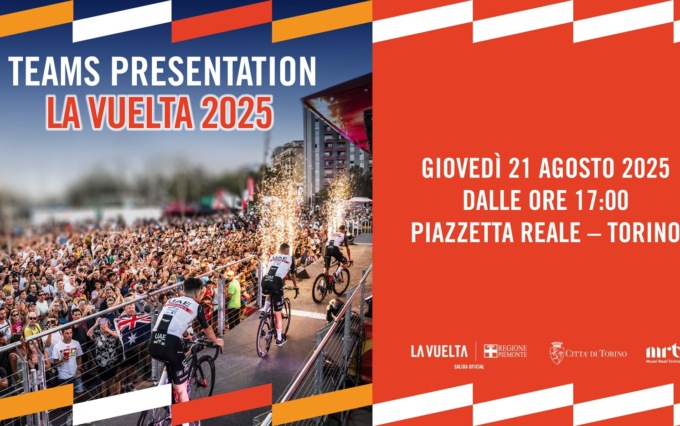 Torino accende la Vuelta 2025: spettacolo sportivo, cultura e sapori in Piazzetta Reale