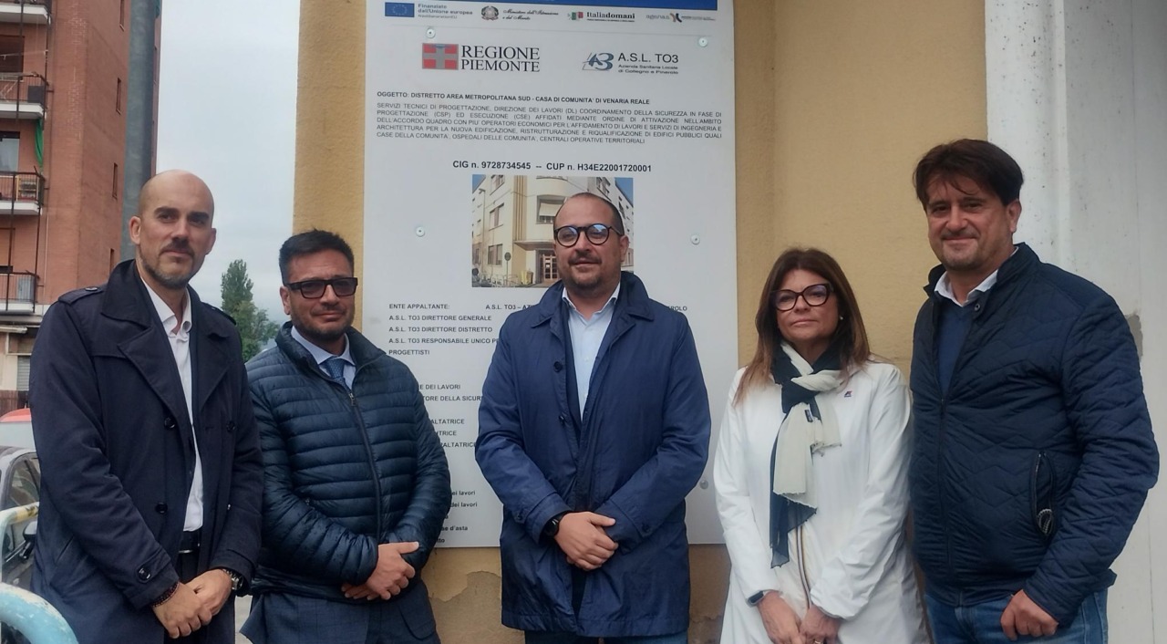 Venaria: avviato il cantiere per la Casa di Comunità in via Silva 8