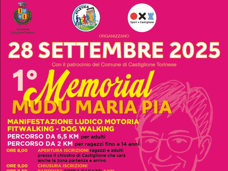 Il primo Memorial Maria Pia Mudu  sostiene la Lilt