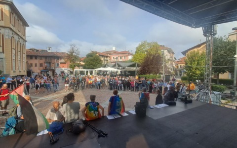 Marcia per Gaza: Settimo in prima linea per la pace