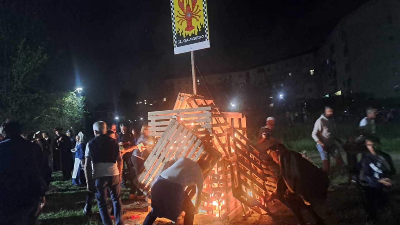 Il Falò del Gambero chiude la Patronale di Settimo ma il segno non è favorevole