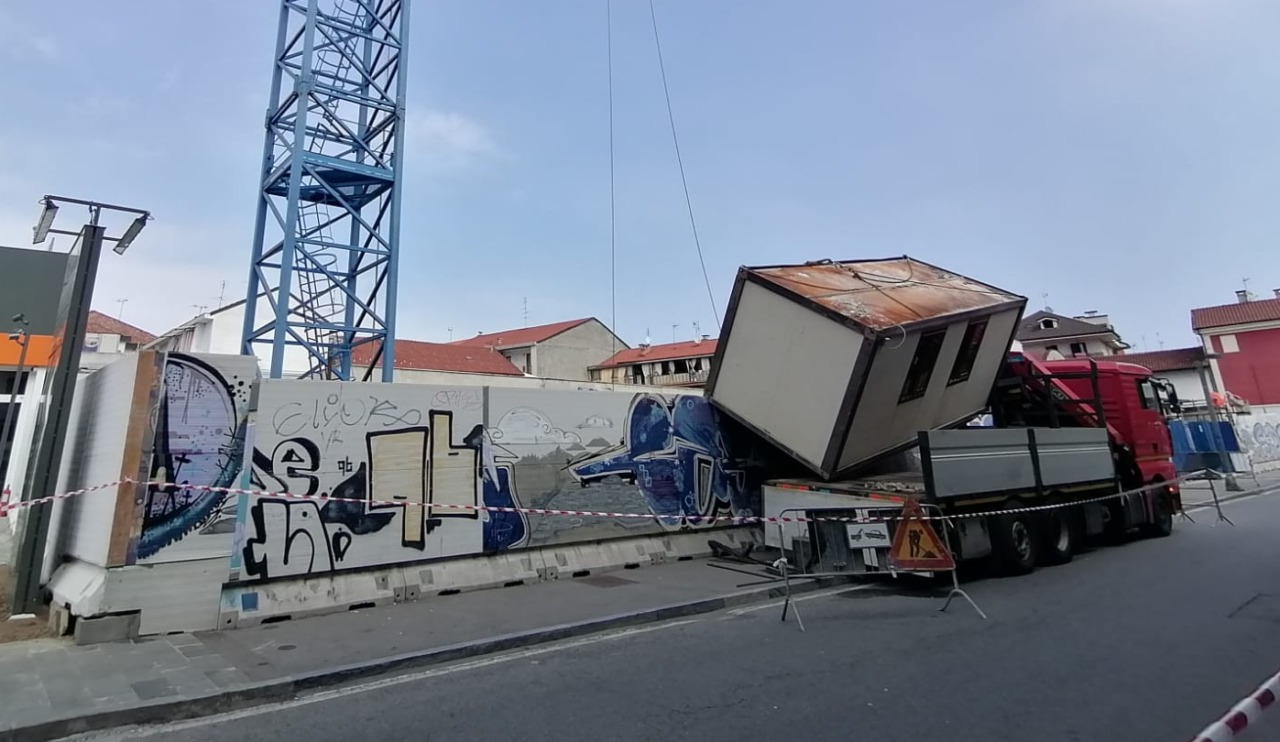 Settimo Torinese: disguido nel cantiere ex Standa e disagi alla circolazione