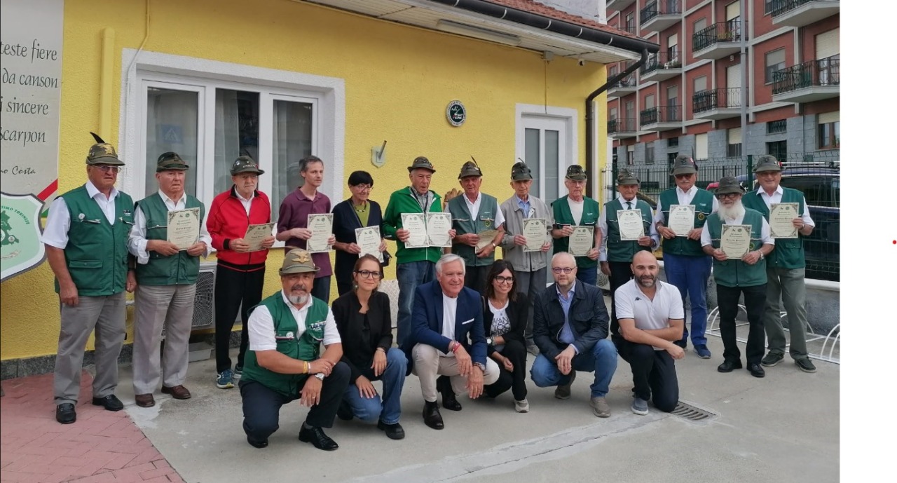 Gli Alpini festeggiano 95 anni di storia a Settimo Torinese
