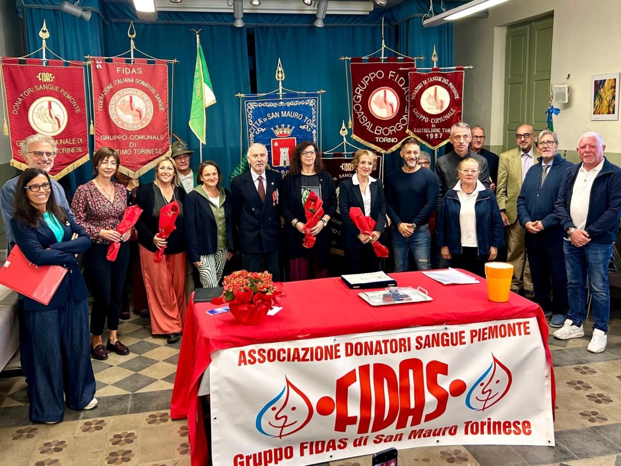 San Mauro celebra la Festa del Gruppo Fidas: premiati i donatori benemeriti