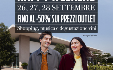 Happy Weekend: 3 giorni di shopping e vino al Torino Outlet Village
