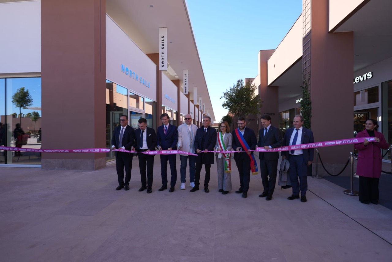 Inaugurato il raddoppio del Torino Outlet Village: inizia la nuova “era” del grande polo commerciale