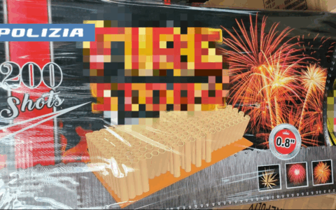 Settimo Torinese, maxi sequestro di fuochi illegali: oltre mezza tonnellata nascosta nella casa dei nonni