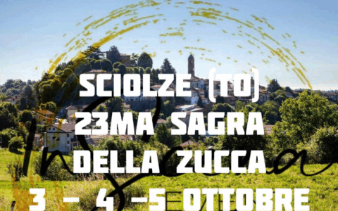 Sciolze, tutto pronto per la 23ª Sagra della Zucca