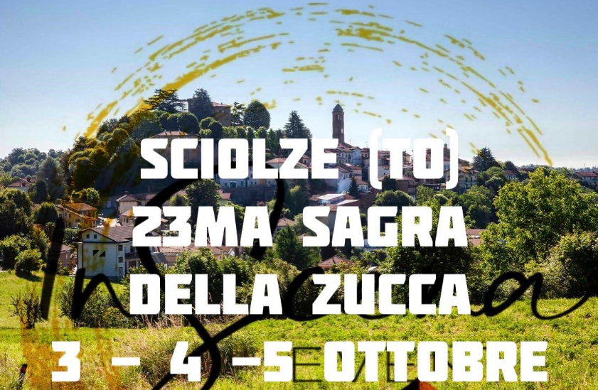 Sciolze, tutto pronto per la 23ª Sagra della Zucca