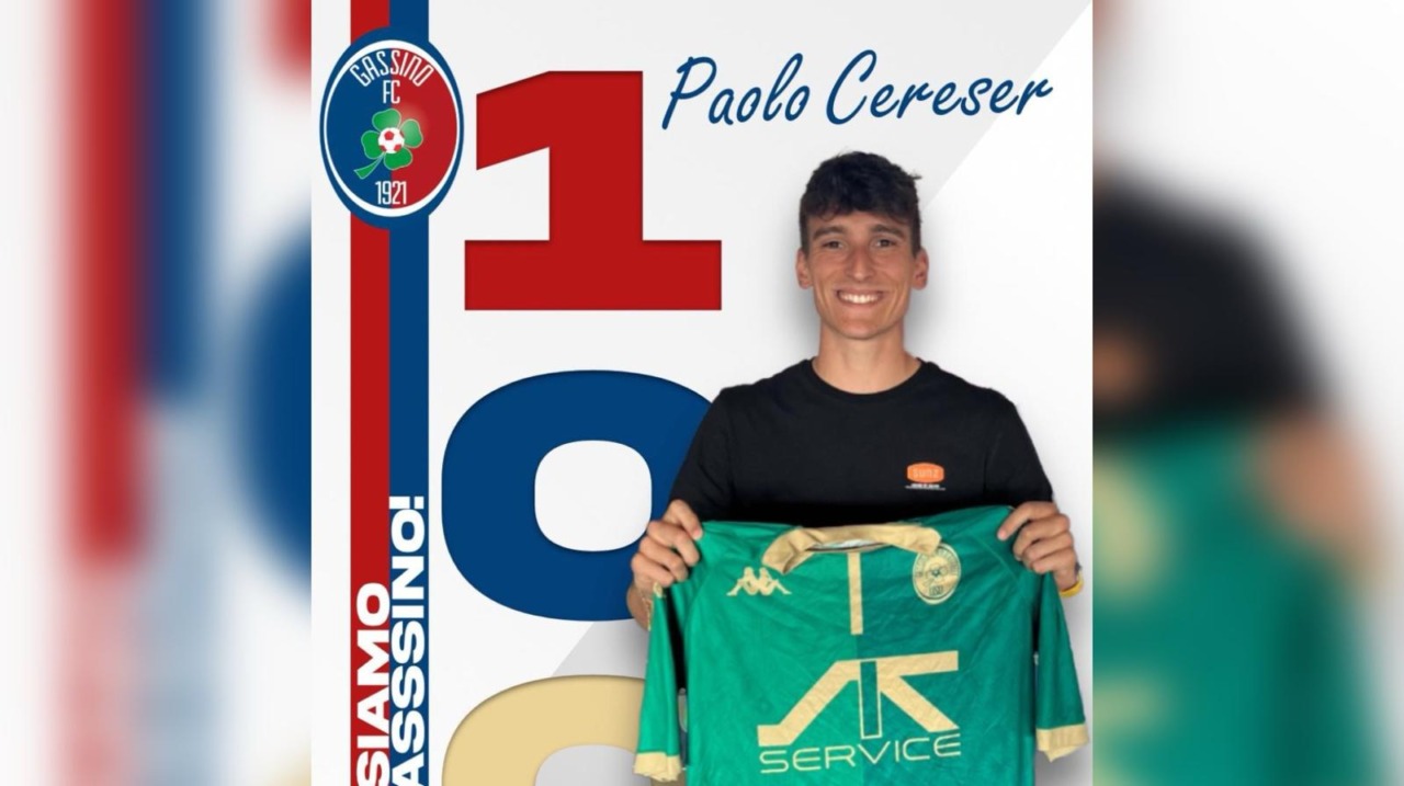 Gassino, il portiere Paolo Cereser nella storia del club: 100 presenze in Prima squadra