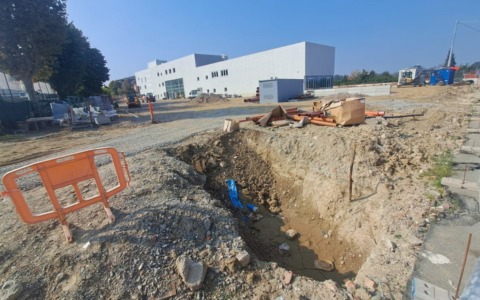 Gassino, modifiche alla viabilità per i lavori del nuovo polo scolastico