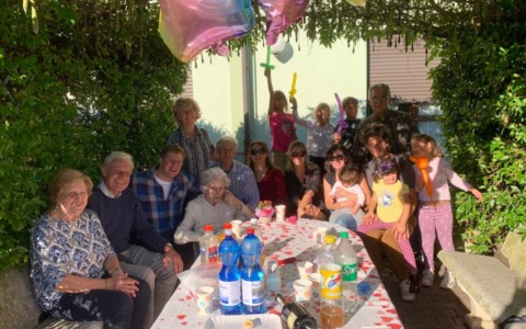 Festa a Sciolze per i 101 anni di Germana Caudana Gilardi