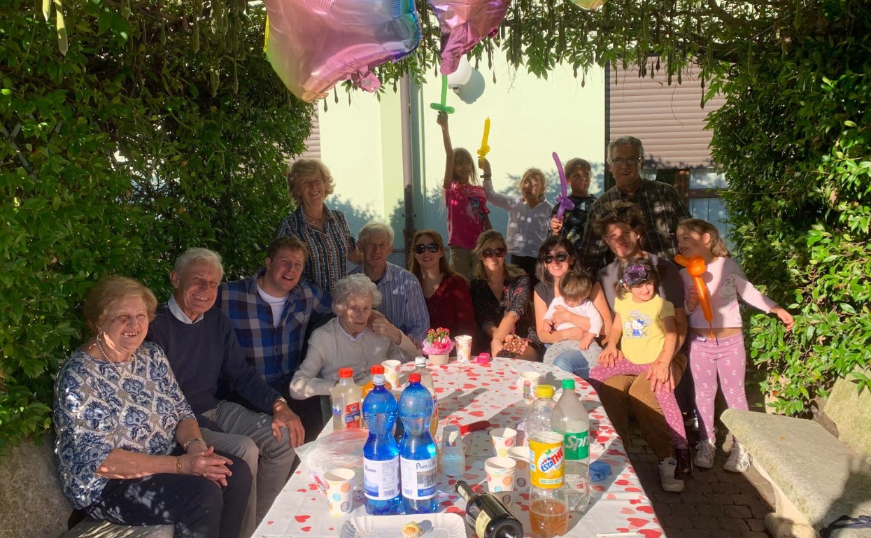 Festa a Sciolze per i 101 anni di Germana Caudana Gilardi