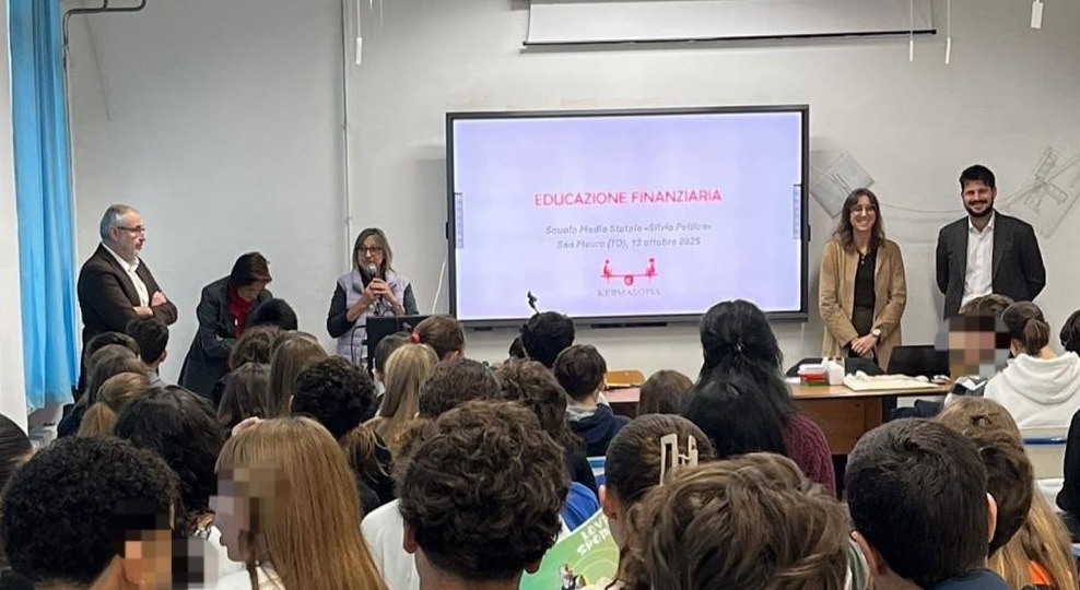 Alla scuola Pellico di San Mauro un progetto di educazione finanziaria per gli studenti