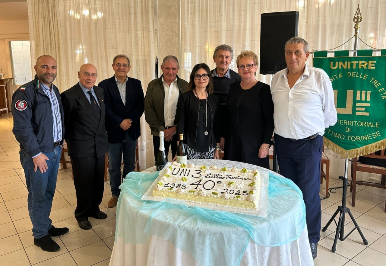 Unitre Settimo ha celebrato in grande stile i suoi primi 40 anni di storia