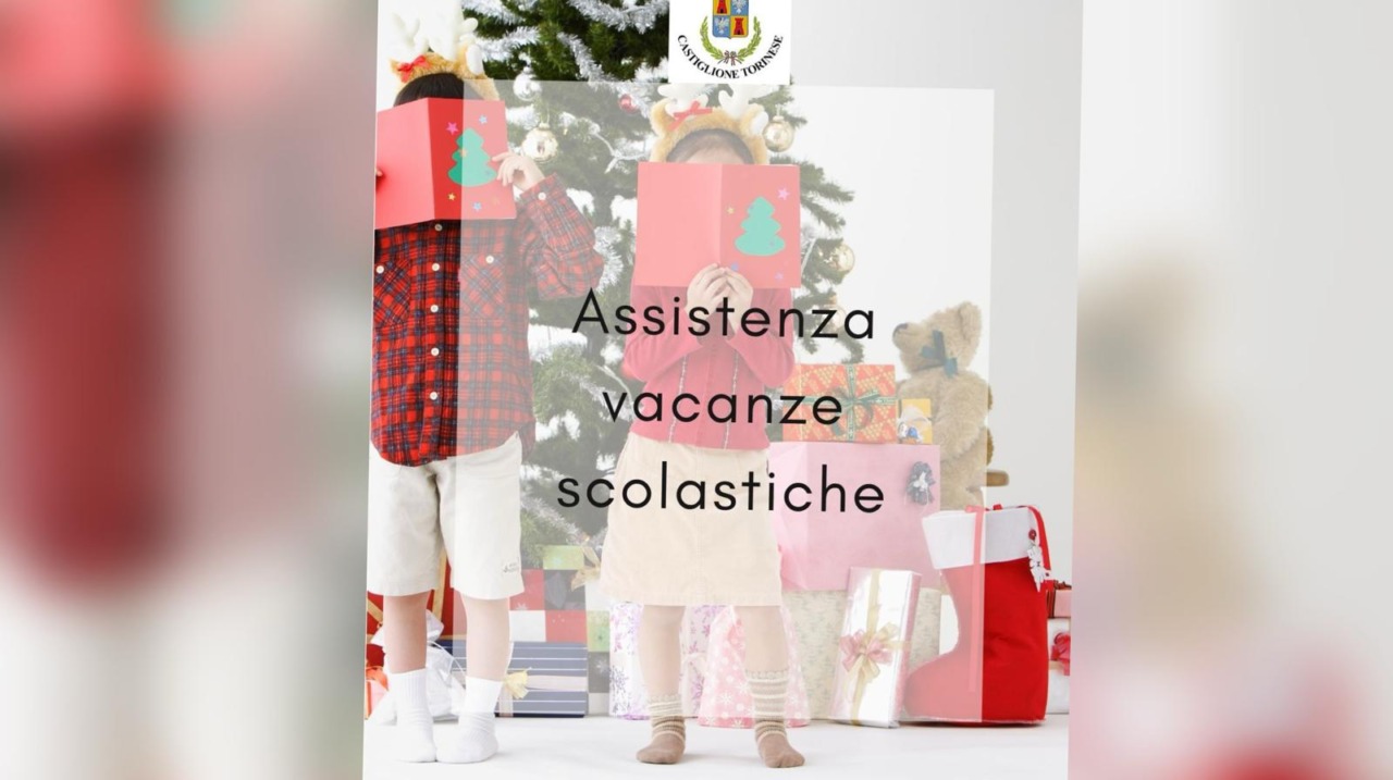 Castiglione Torinese tende una mano alle famiglie: assistenza per i bambini durante le vacanze scolastiche