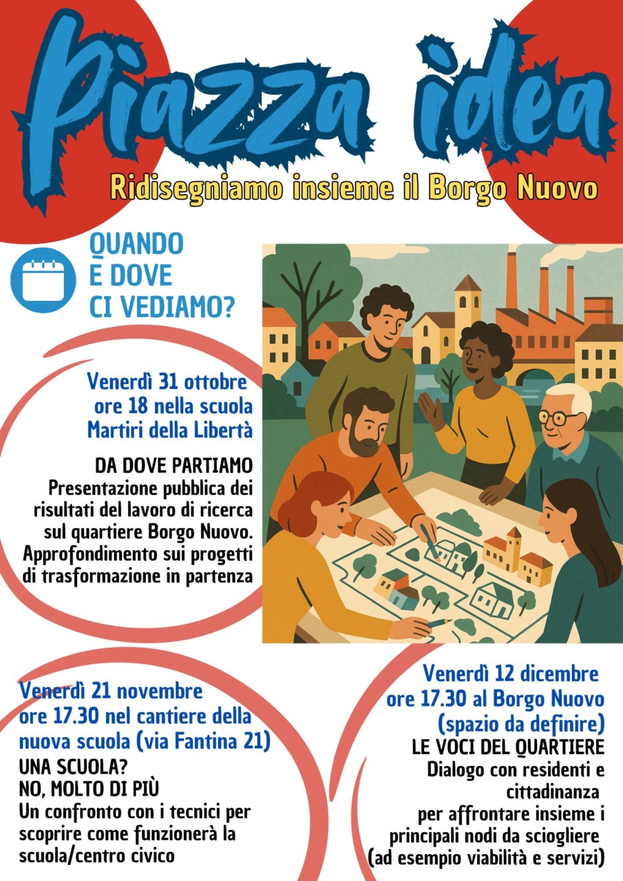 Borgo Nuovo: incontro pubblico nella nuova scuola