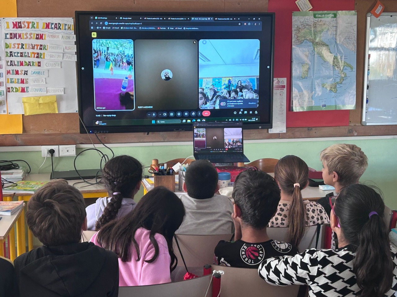 San Mauro, inaugurata in diretta con le scuole l’aula informatica in Senegal