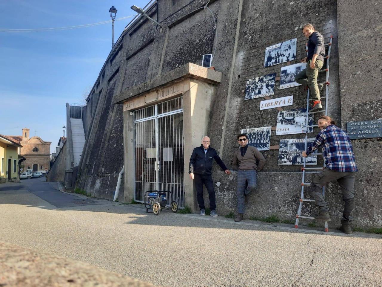 Sciolze celebra l’80° anniversario della Liberazione con dei pannelli sulla libertà