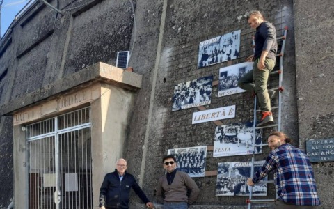 Sciolze celebra l’80° anniversario della Liberazione con dei pannelli sulla libertà
