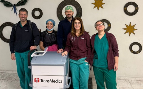 Alle Molinette il primo trapianto di cuore a 1.600 km con l’organo rimasto sempre battente