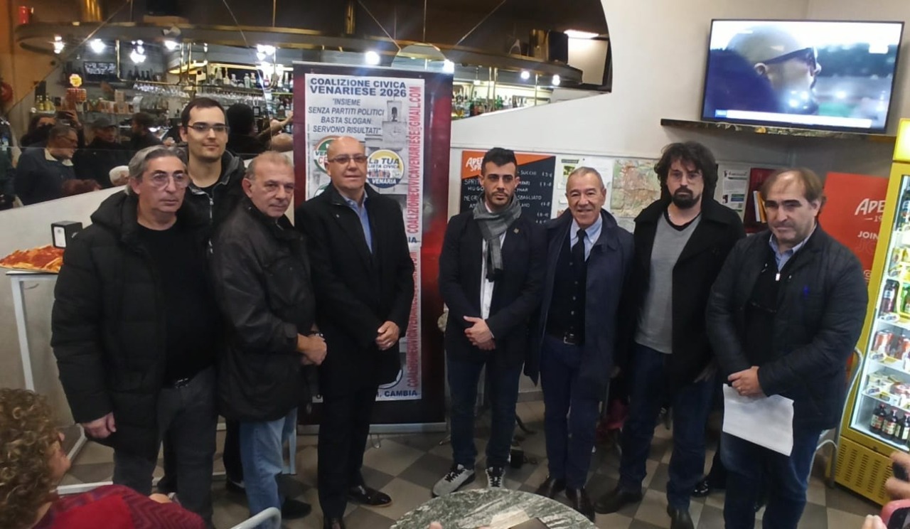 Venaria, Andrea Accorsi si candida a sindaco con una coalizione civica alternativa