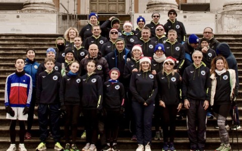 Atletica Settimese, allenamento speciale a Superga