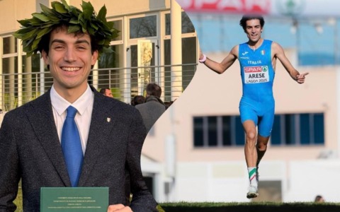 Dal titolo europeo alla laurea con lode: il 2025 d’oro di Pietro Arese