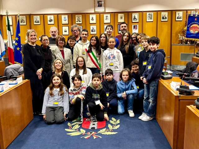 Consiglio comunale dei ragazzi, rinnovate le cariche a San Mauro Torinese