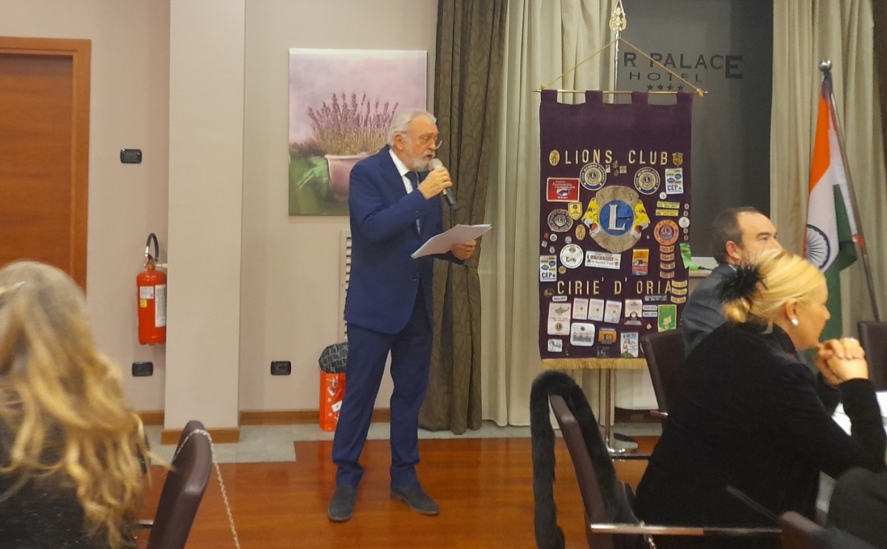 Lions Club Settimo Torinese, cena degli auguri tra convivialità e solidarietà
