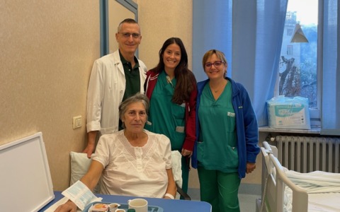 Natale in sala operatoria: salvata una donna con un tumore ovarico di grandi dimensioni