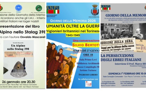 Giorno della Memoria, Settimo e San Mauro ricordano le vittime dell’Olocausto