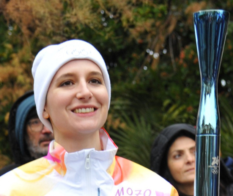 Giulia, una tedofora sanmaurese