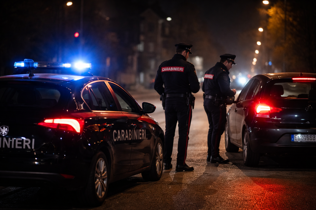 Settimo, 16enne nei guai: alla guida senza patente, sotto effetto di alcol e con oggetti da scasso