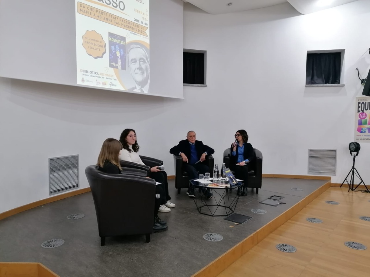 Pietro Grasso a Settimo Torinese: partecipazione e interesse al dibattito su mafie e legalità