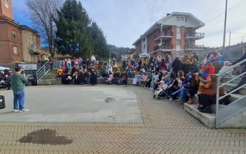 Il Carnevale colora la collina