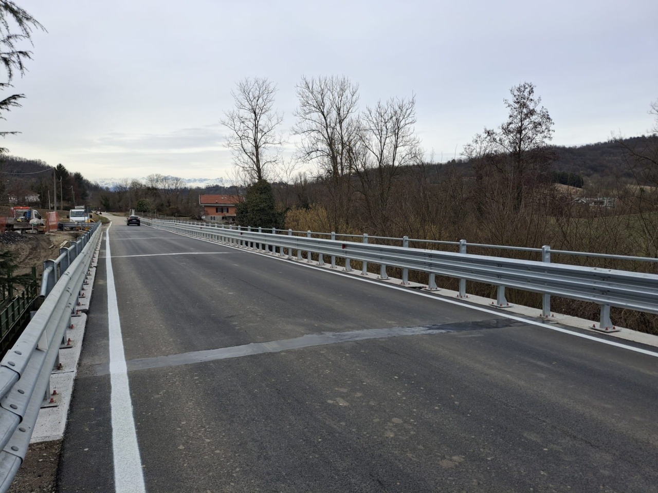 Ponte di Marentino a Sciolze: conclusa la manutenzione straordinaria