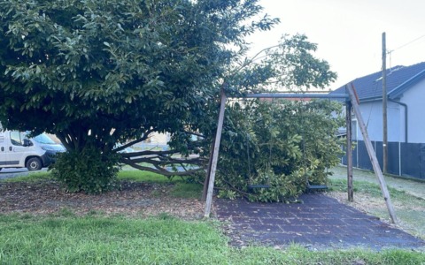 Il maltempo fa danni a Gassino Torinese, interventi a Bardassano e in via Leopardi