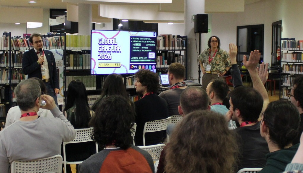 Creatività e gioco: grande successo per la Global Game Jam 2026 a Settimo Torinese