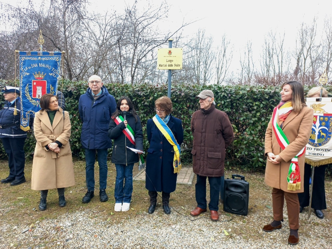 Giorno del Ricordo, San Mauro Torinese onora le vittime delle foibe