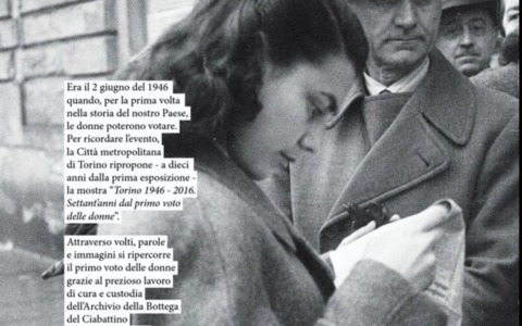 A Gassino Torinese si celebra l’80° anniversario del voto alle donne con una mostra fotografica