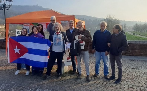 Sul ponte vecchio la raccolta di farmaci da inviare a Cuba