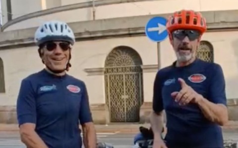 In bicicletta fino ad Ostuni per portare la cultura  del benessere