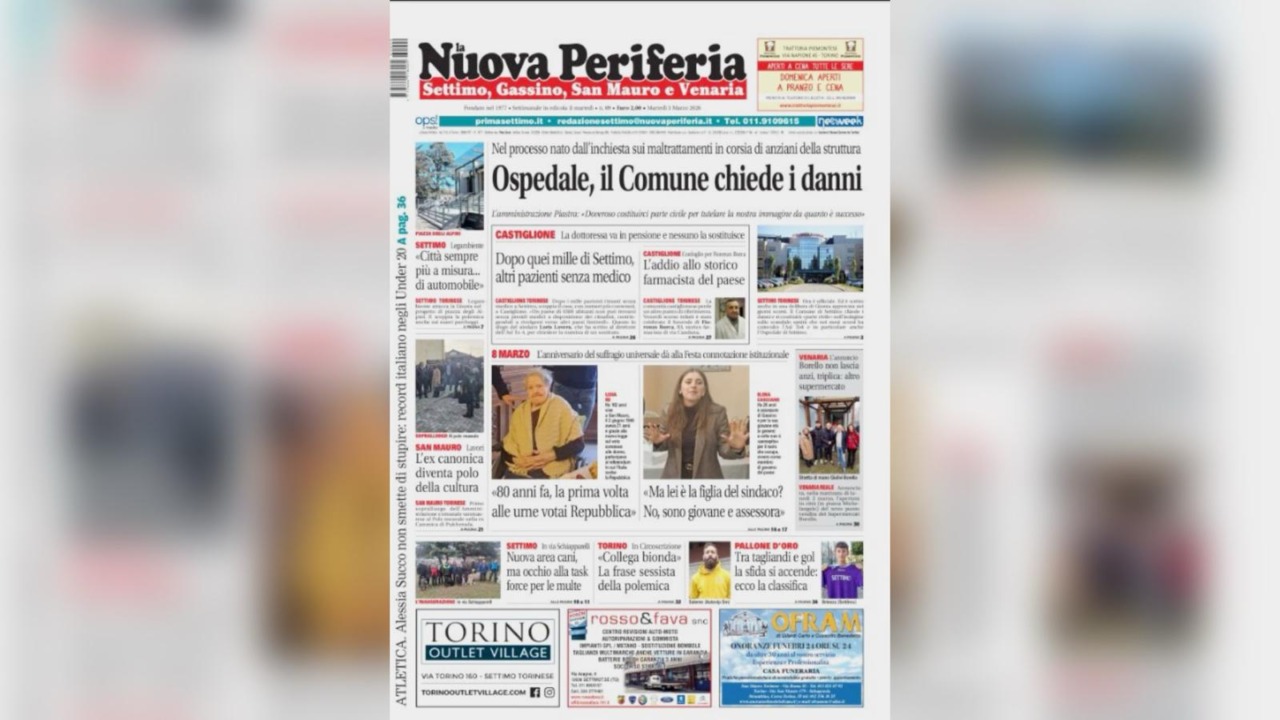 In edicola il nuovo numero de “La Nuova Periferia”: cronaca, politica e storie dal territorio